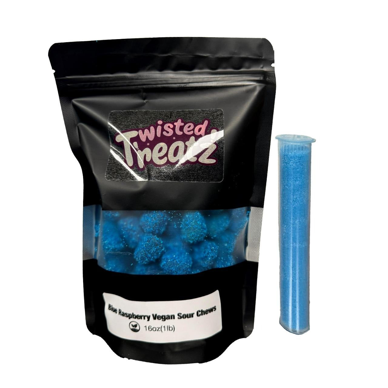 Blue Raspberry Sour Vegan Drops