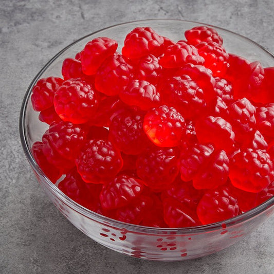 Red Gummi Raspberries