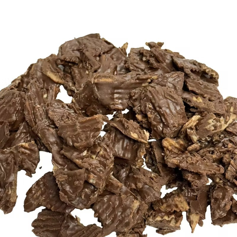 Chocolate Covered Potato Chips Bark Sweet & Crunchy Snack Treat