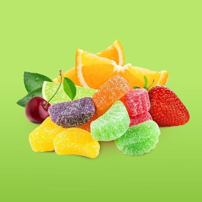 Fresh Fruit Jelly Slices