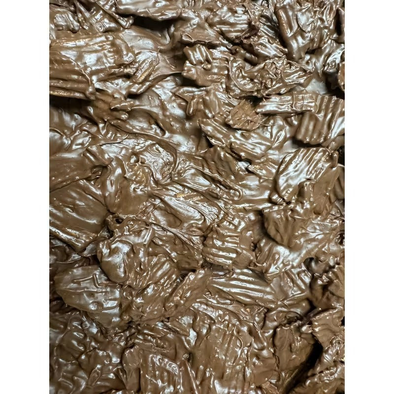 Chocolate Covered Potato Chips Bark Sweet & Crunchy Snack Treat