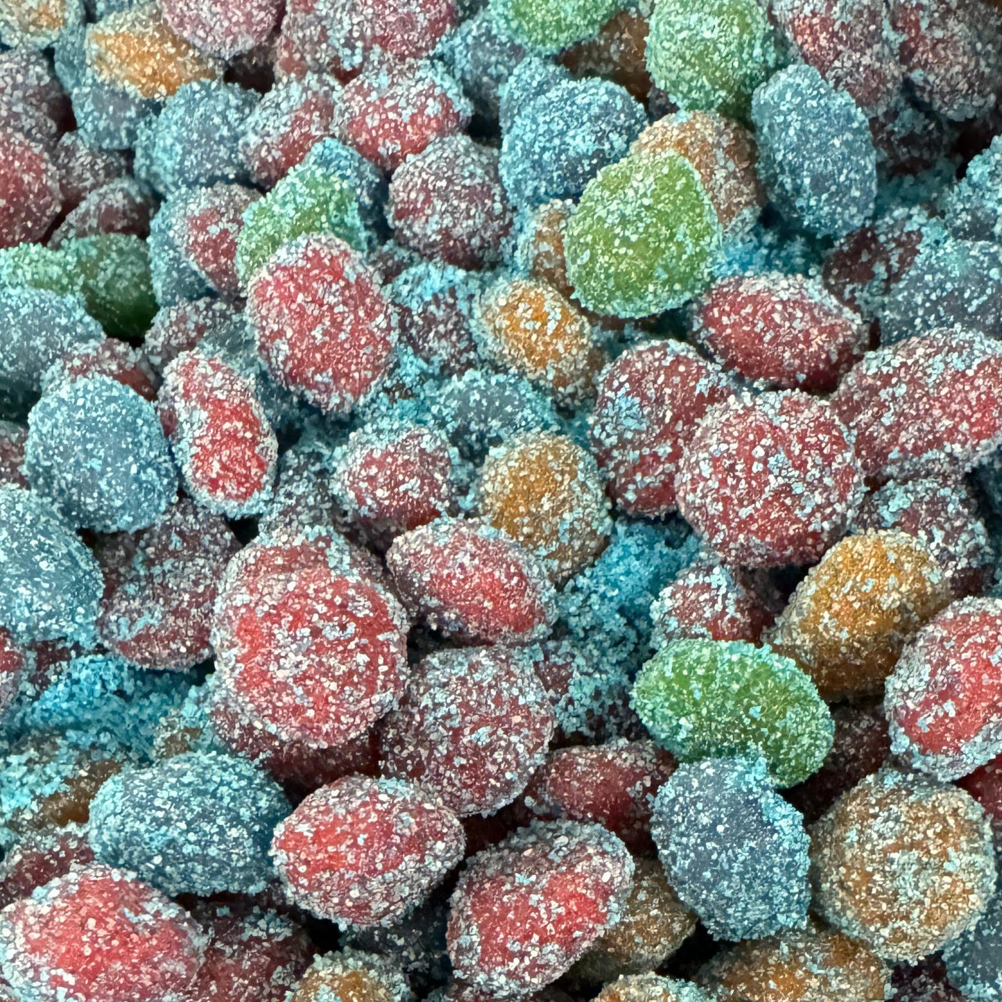 Sour Blue Raspberry Gushers
