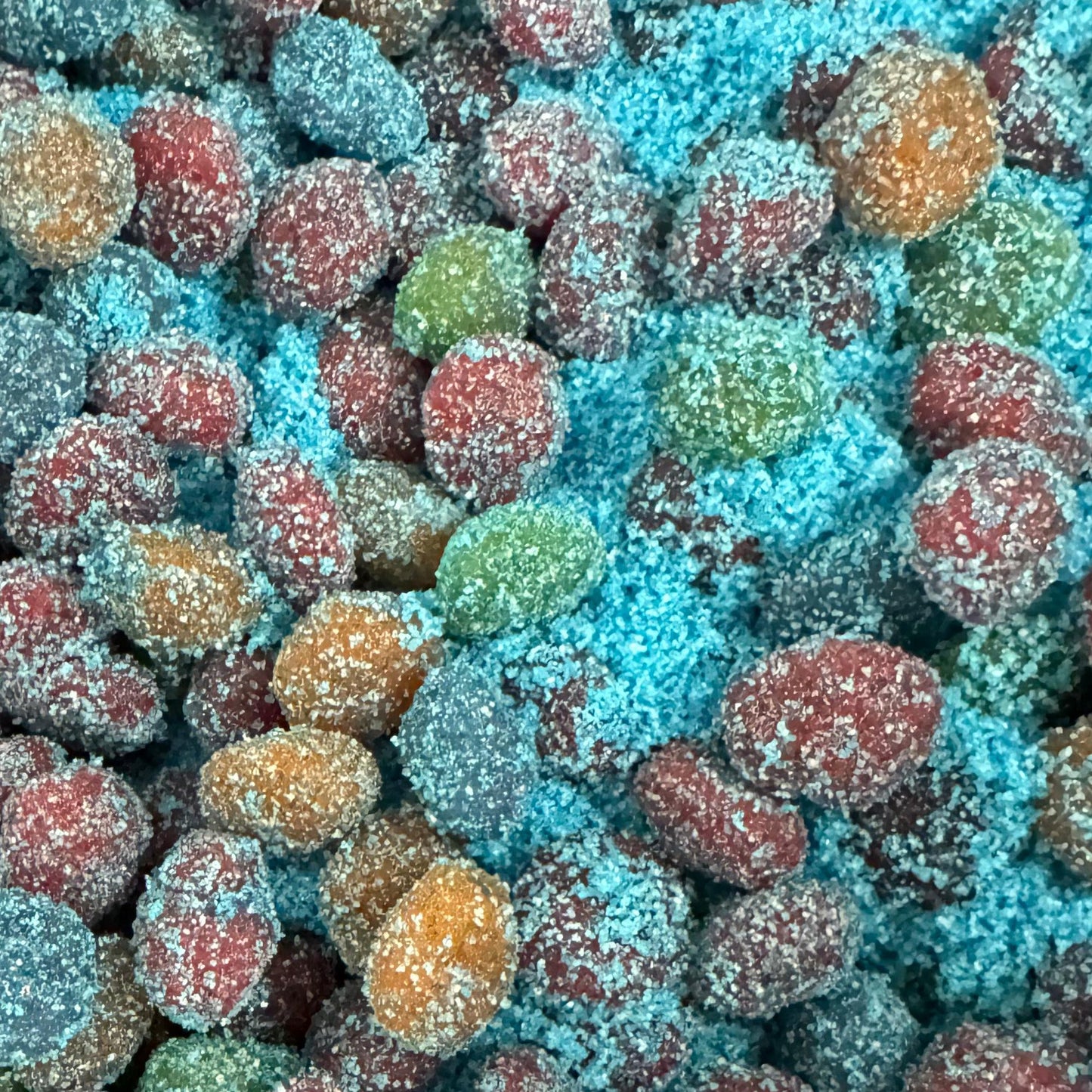 Sour Blue Raspberry Gushers