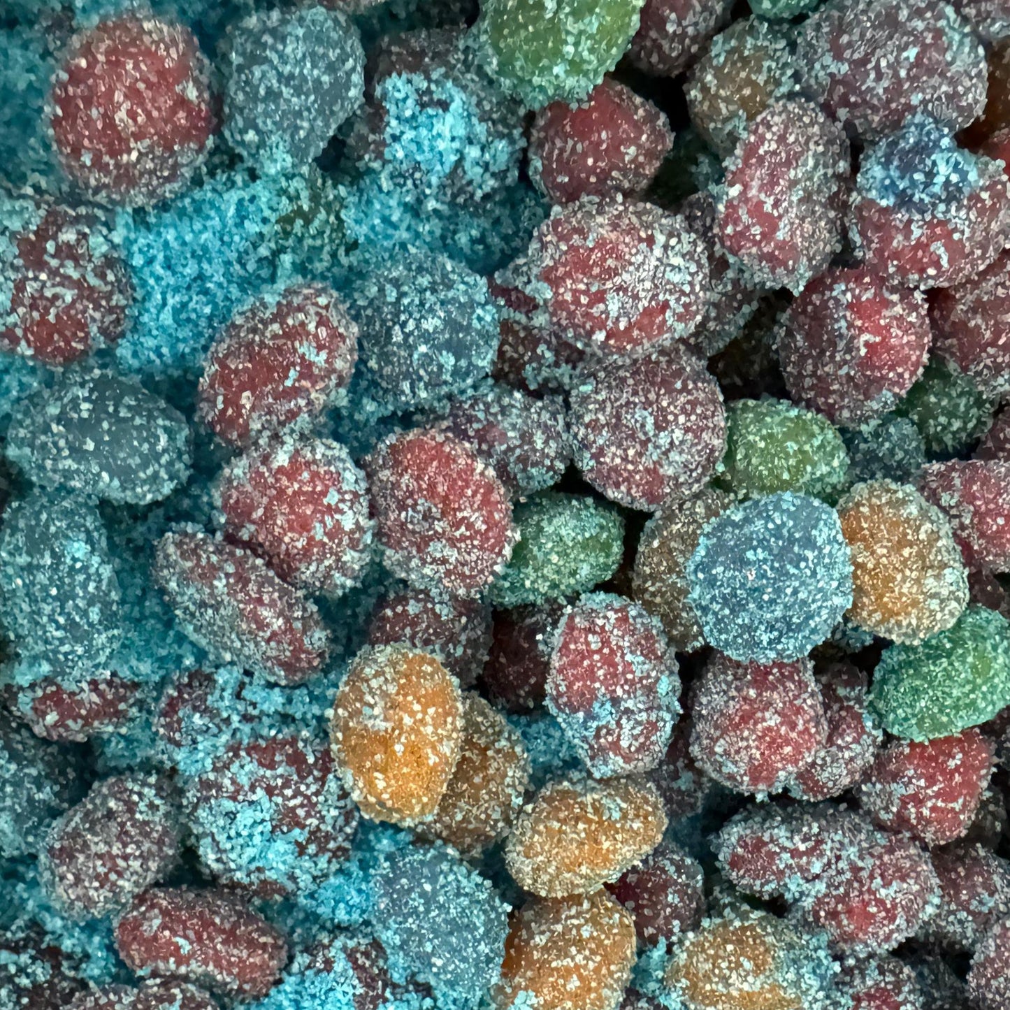 Sour Blue Raspberry Gushers