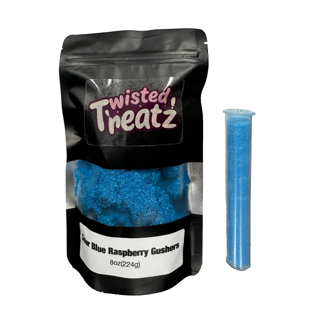 Sour Blue Raspberry Gushers
