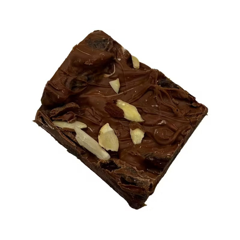 Dates and Almond Chocolate Bark Sweet Gourmet Delight