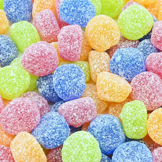 Gummy Sour Buttons Candy (Assorted Flavour)