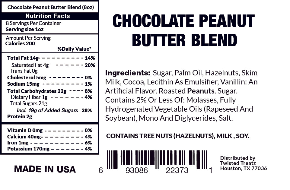 Chocolate Peanut Butter Mix with Chocolate Chips & Peanut Butter Chocolate with Jam Mix with Chocolate Chips Spread & Creamy & Rich Gourmet - (Jar 8oz)
